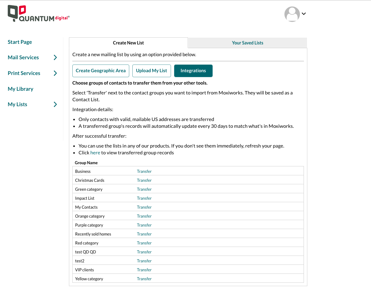 How to Use a MoxiWorks contact Group to use in an AutoMail campaign